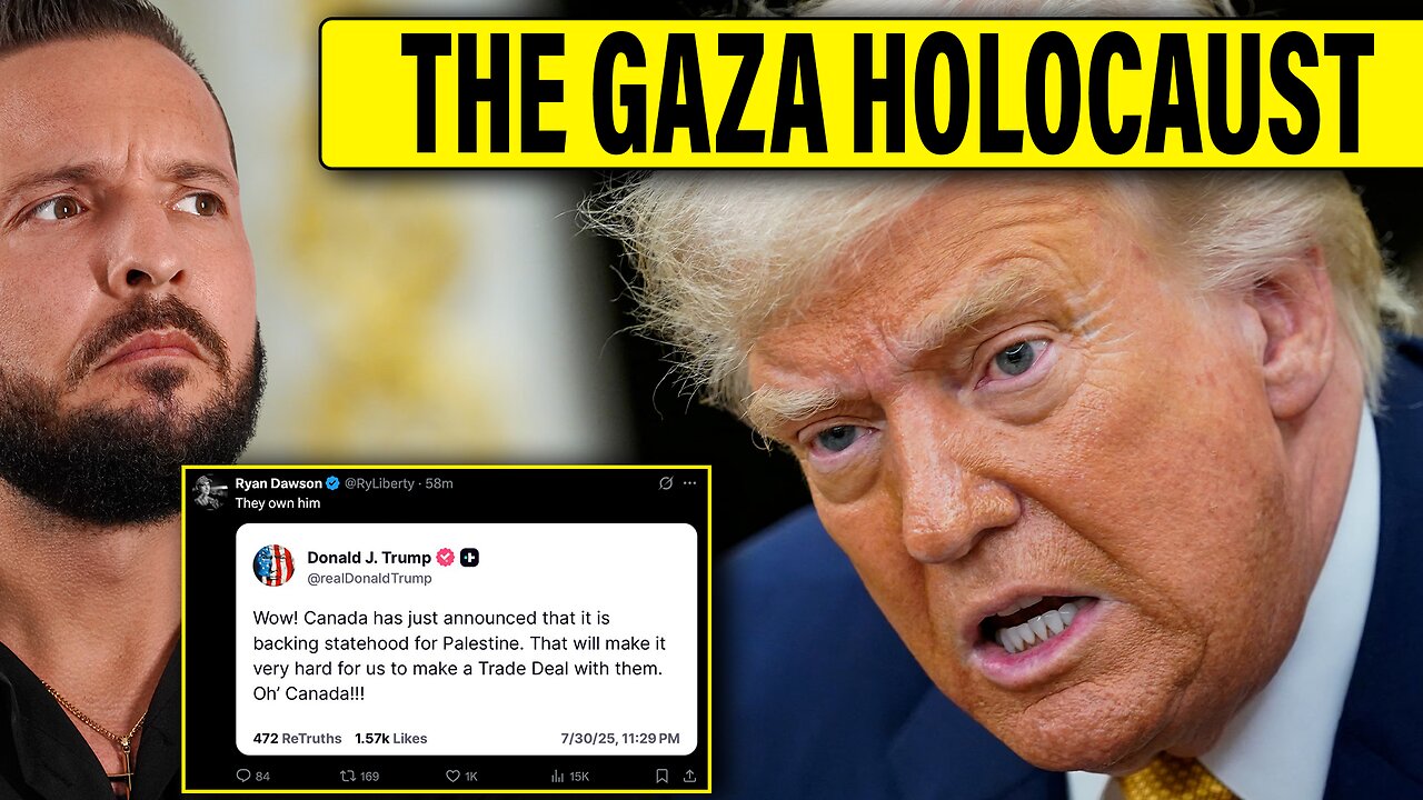 The Gaza Holocaust Continues | Will this be Trumps Legacy? | Early show today 9:30am