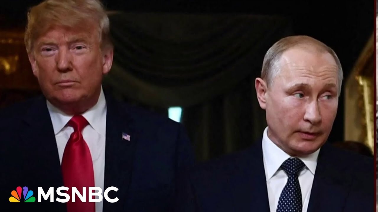 Trump says he will speak with Putin tomorrow in push to end the war in Ukraine