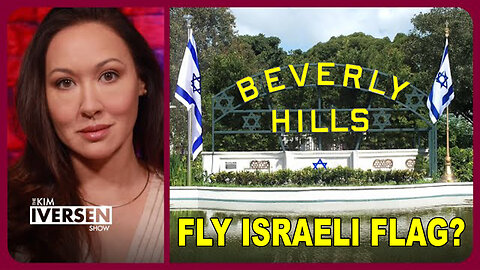 Trying To Make Flying An Israeli Flag MANDATORY - In Beverly Hills
