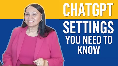 ChatGPT Settings You Should Actually Use (Custom Instructions, Privacy & More)