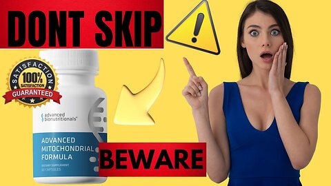 Advanced Mitochondrial Formula (❌⚠️BIG ALERT❌⚠️) : Advanced Mitochondrial Formula