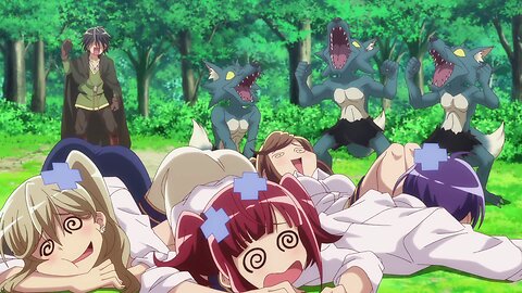 Loner Life In Another World - the girls fight the wolfmen