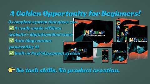 Newbie to PRO in Affiliate Marketing 🌟 100% Automated Site + Digital Product Sales!