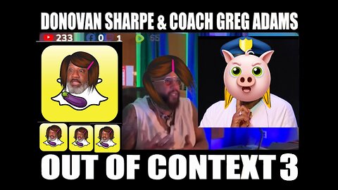 Donovan Sharpe & Coach Greg Adams - Out of Context 3