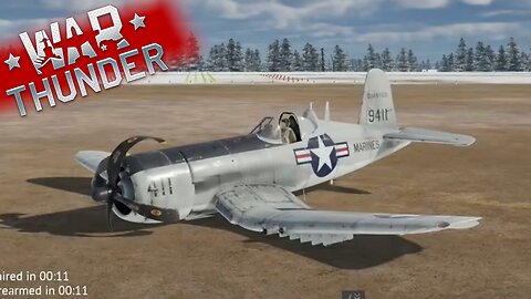 Some grinding for the XF5U ~ 1st Mark [War Thunder Gameplay]