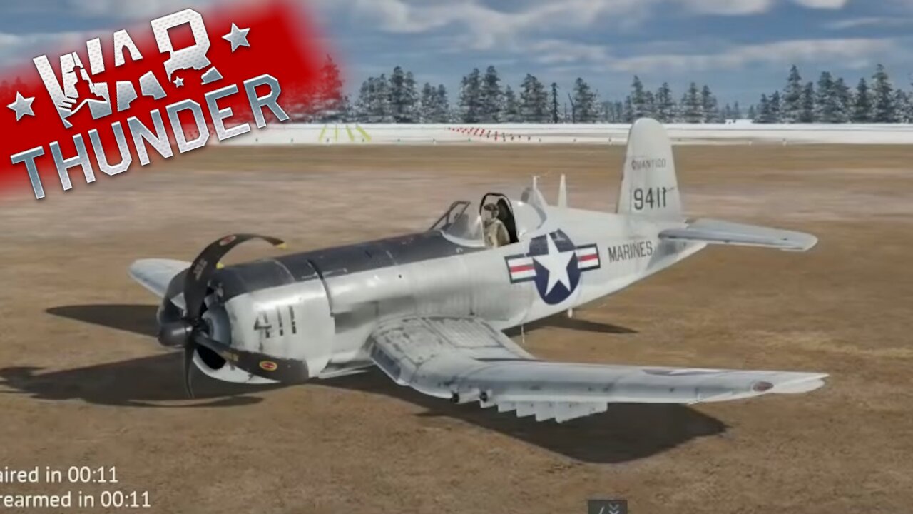 Some grinding for the XF5U ~ 1st Mark [War Thunder Gameplay]