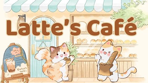 Latte's Café 🍨☕1 Hr Songs 🥖 lofi chill 【Cute lofi music mix】🍧 study aesthetic chill relax ♪