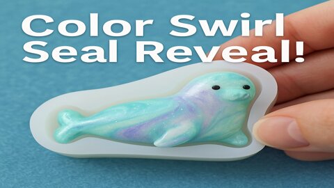 Resin Art Magic: Crafting a Dazzling Swirl Seal