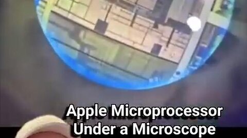 Tell me how this is even possible? An Apple™️ Microprocessor Under a Microscope