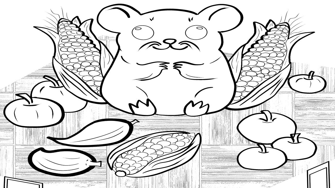 I Coloring for a fantastic kawaii rat coloring book for age 8 to 18 part 2