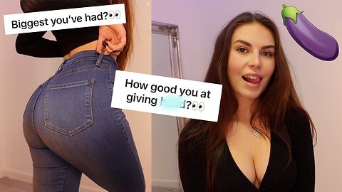 HOT GIRL Answering your MOST SEXUAL QUESTIONS - PART 2