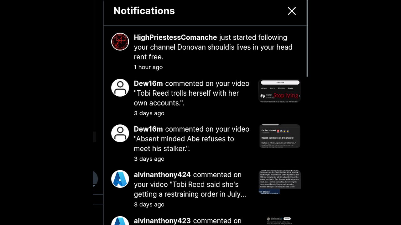 Real online Gangstalkers obsessed with the wrong person