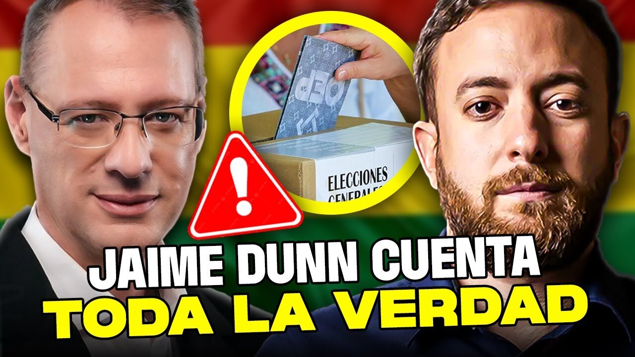 🚨 ENTREVISTA a JAIME DUNN el Candidato de DERECHA Proscrito en BOLIVIA | Agustín Laje
