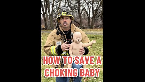 How to SAVE a CHOKING BABY!