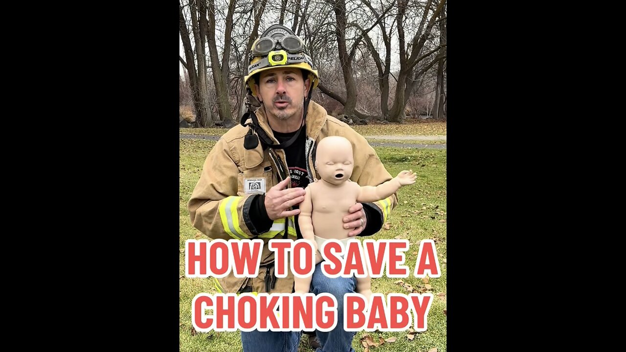 How to SAVE a CHOKING BABY!