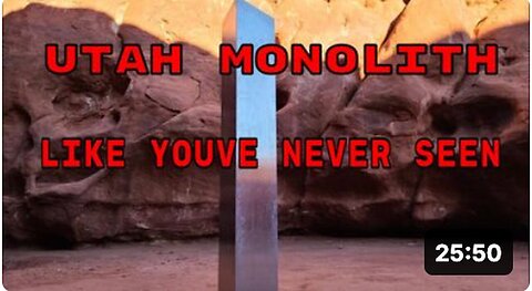 "Utah Monolith: What Everyone Else Neglected to Share or Display!"