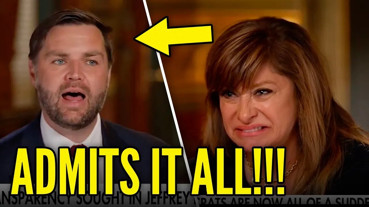 HOLY SH*T: JD Vance CONFIRMS Epstein Files... ON FOX!