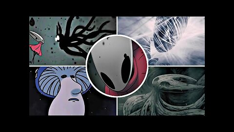 Hollow Knight Silksong - ALL ENDINGS (Good, Bad, Secret, True, Best & Death Ending)