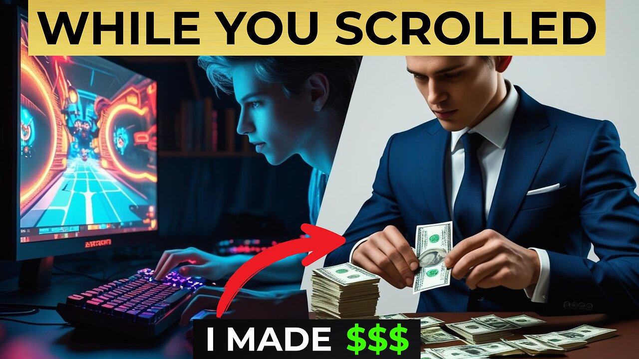 They Scrolled. I Got Paid. That’s the Difference.