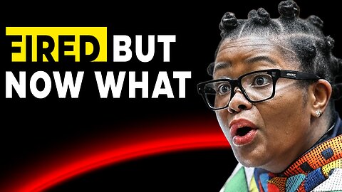 Corrupt Minister FIRED but What Happens NEXT