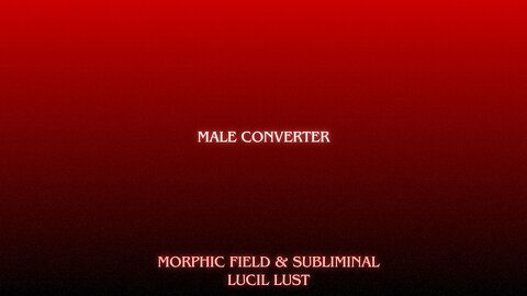 MALE CONVERTER MOPRHIC FIELD