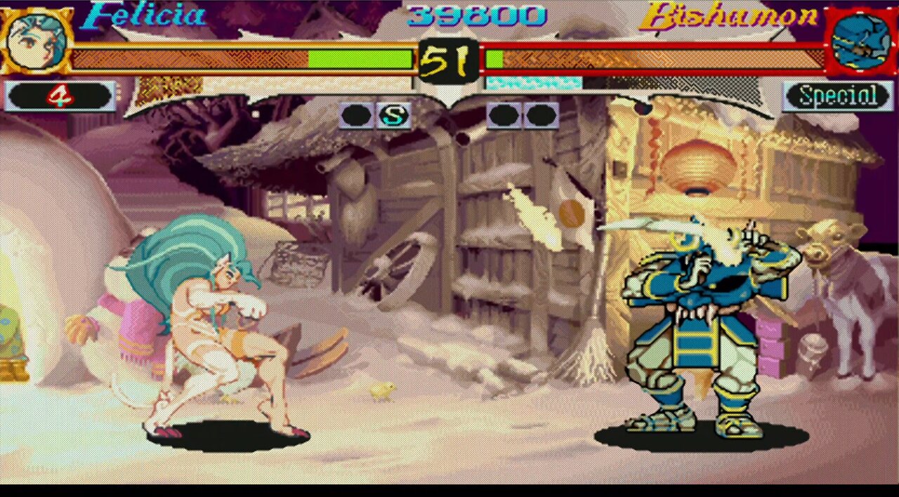Felicia vs Bishamon