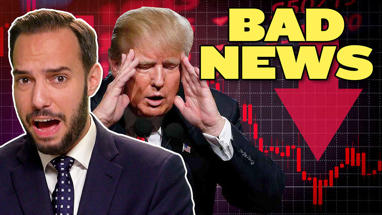 The Economy Isn't Doing Hot. And Trump is NOT Handling It Well...