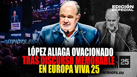 SEP 15 - Rafael López Aliaga en Europa Viva 25: anuncia “homenaje apoteósico” a Charlie Kirk en Lima