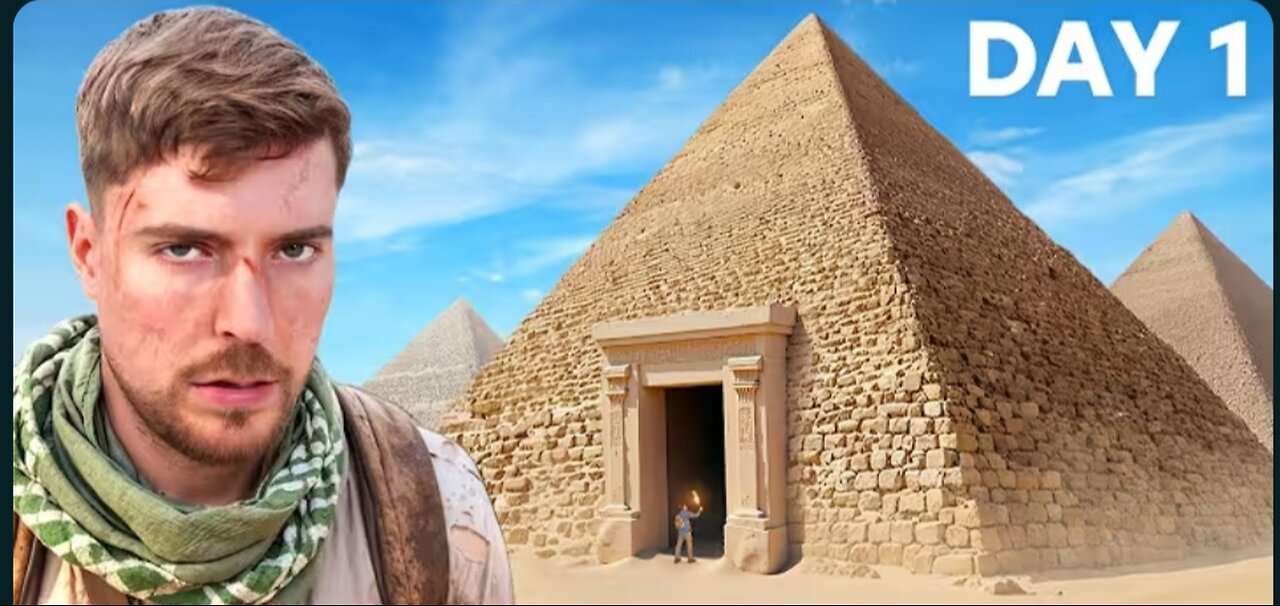 I spent 100 hour in side the pyramoids (360p)