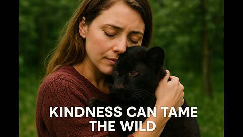 A Family Rescued a Black Panther Cub… and Raised Him with Love
