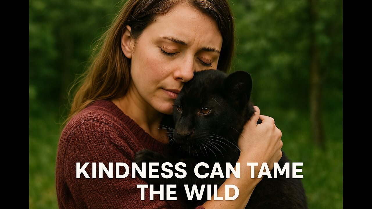 A Family Rescued a Black Panther Cub… and Raised Him with Love