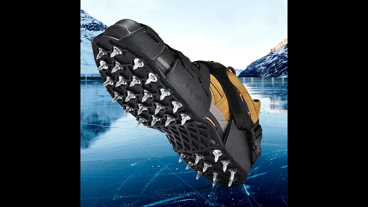 Overshoe Rubber Anti-Slip Shoe Snow Crampons (1 Pair)