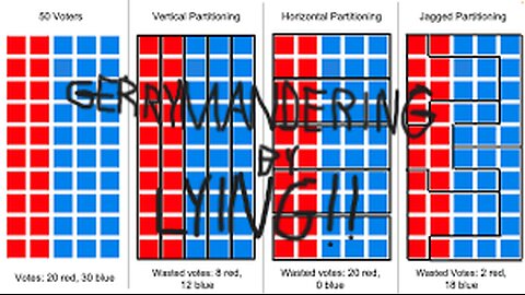 How to Succeed by Gerrymandering by LYING!