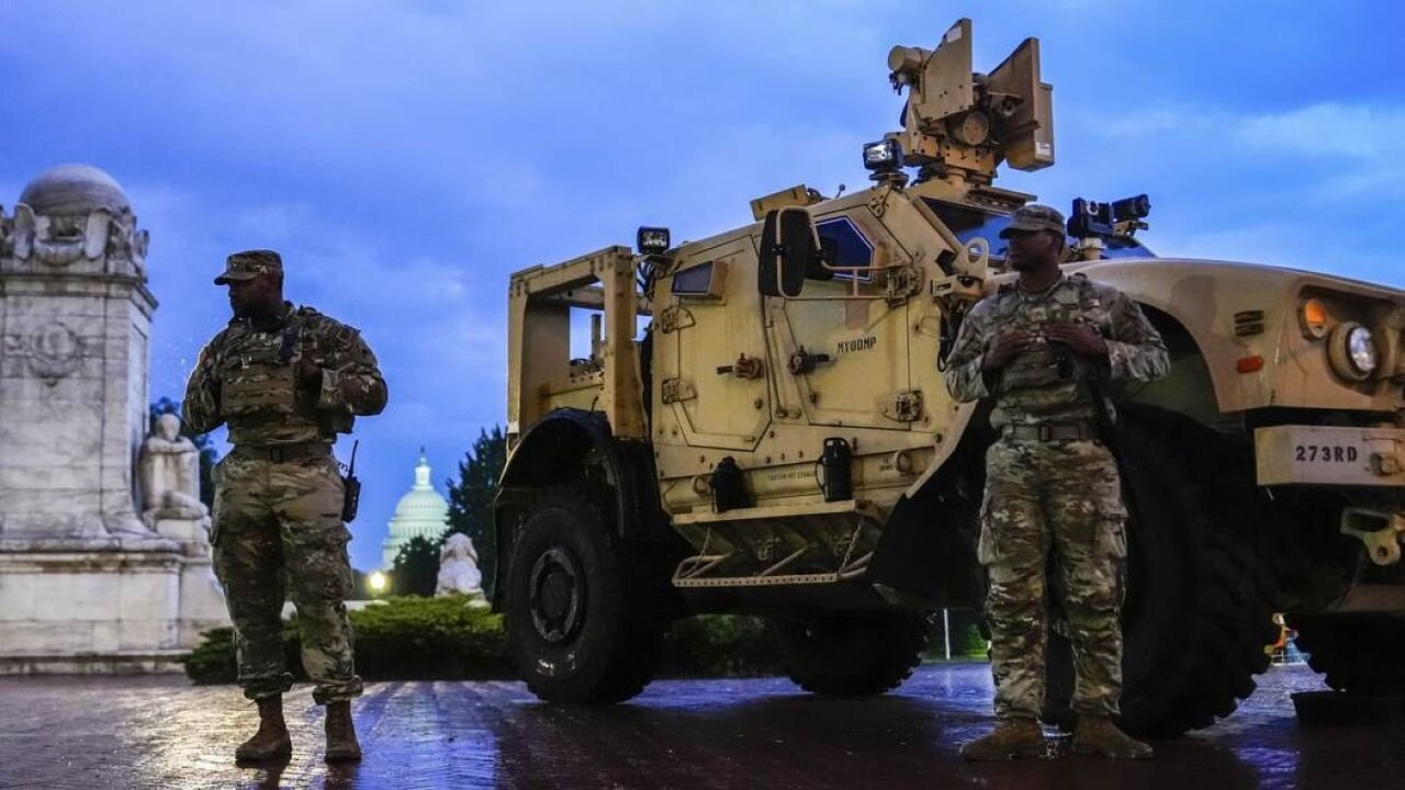 National Guard Troops In D.C. Inviting Teens To Sit In 'Scary' Humvees