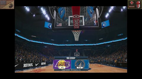 Basket Hoops 2025-2026: Game #40 [Los Angeles Lakers at Minnesota Timberwolves]