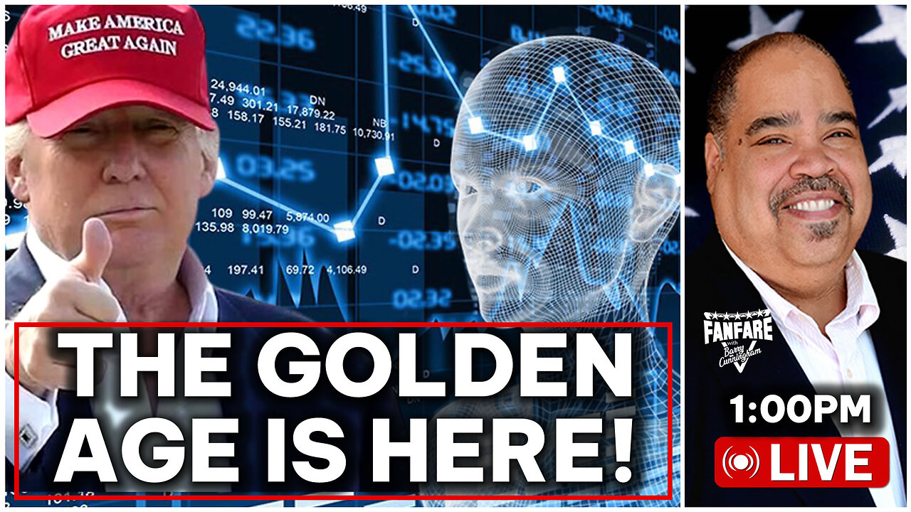 PRESIDENT TRUMP IS TAKING AMERICA INTO THE GOLDEN AGE OF PROSPERITY!
