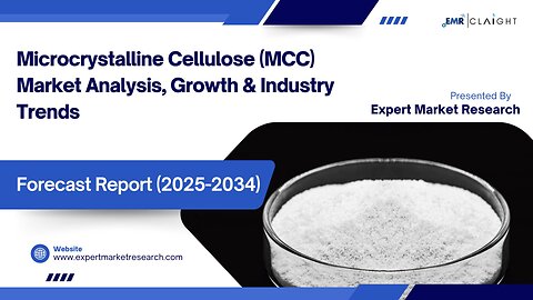 Microcrystalline Cellulose (MCC) Market | Trends, Growth & Forecast 2025-2034