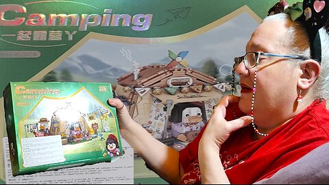 Loz Camping Tent Building Blocks - Debbie Creates & Reviews