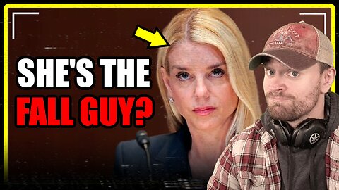 🔴Pam Bondi is getting SET UP ??🔴