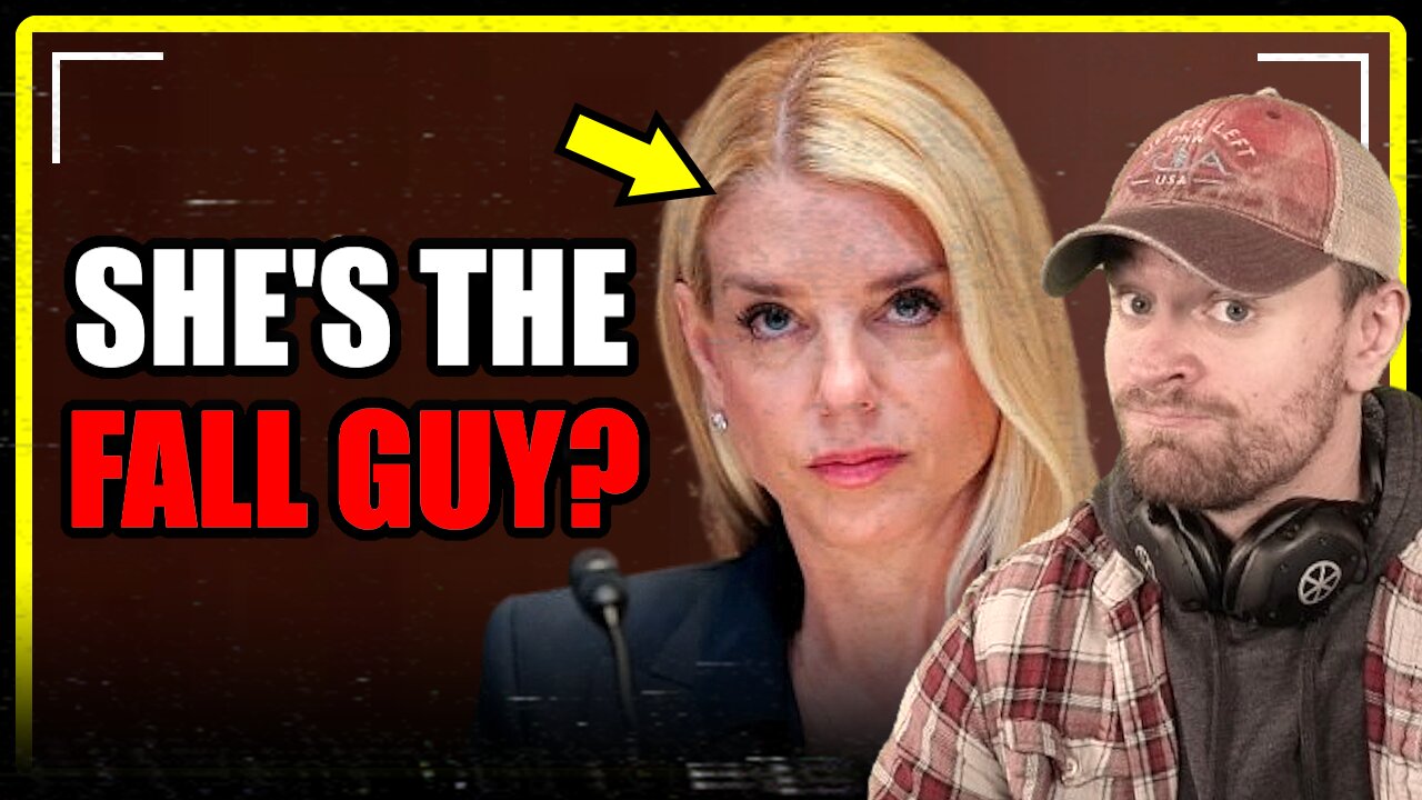 🔴Pam Bondi is getting SET UP ??🔴