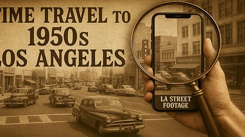1950s LA Like You've Never Seen — Restored Footage Reveals Hidden Details