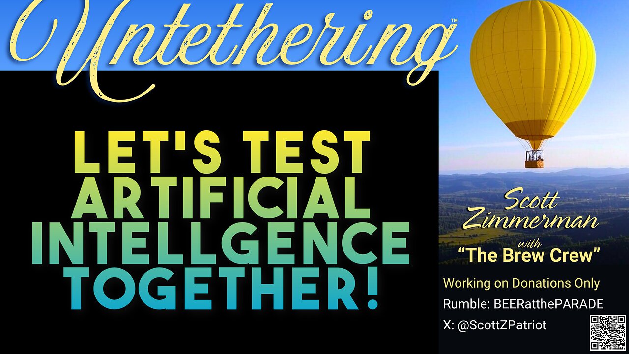 "UNTETHERING": Live A.I. Digs with Your Questions and Feedback