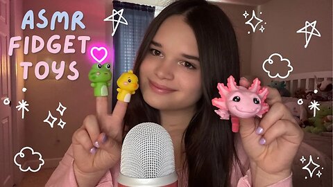 ASMR With Fidget Toys! [Squishing, Tapping, Scratching]