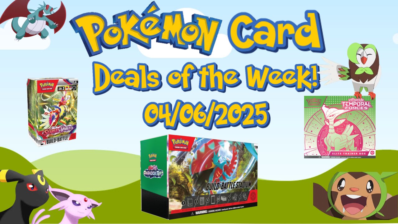 Best Pokemon Card Deals of the Week 04/06/2025