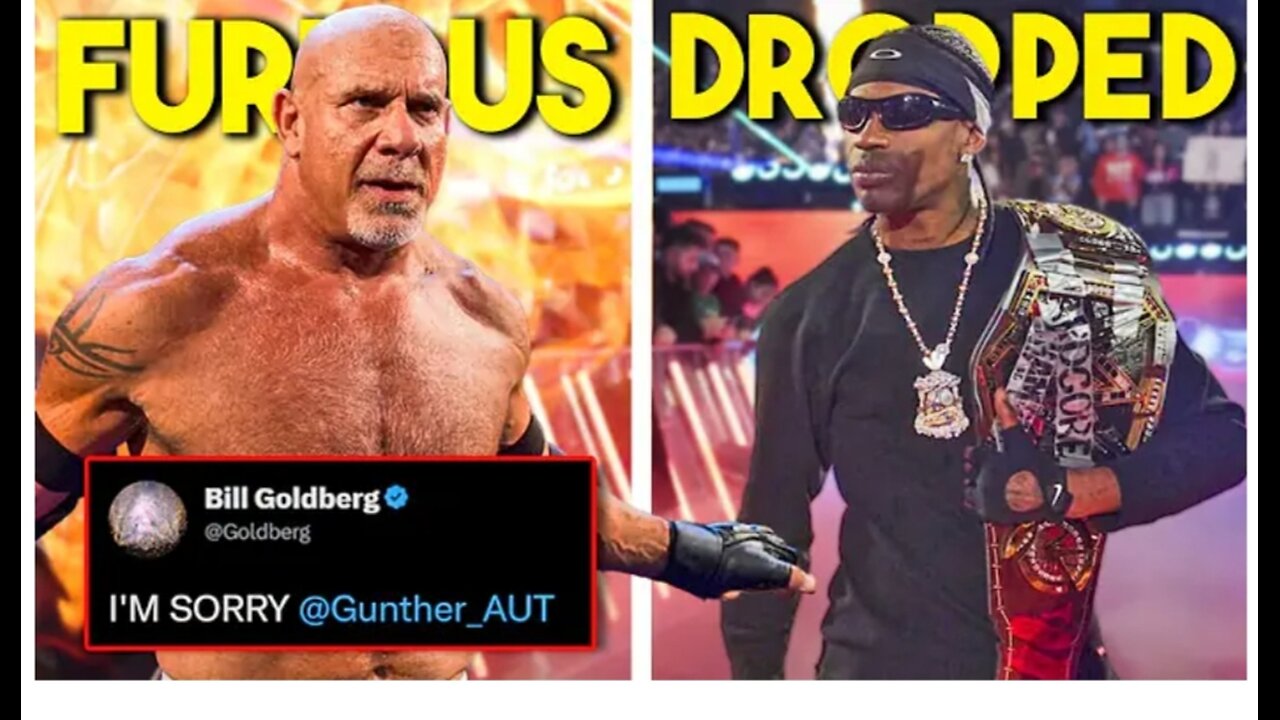 Goldberg FURIOUS with WWE...Why He APOLOGISED to Gunther... Undertaker Return... Wrestling News