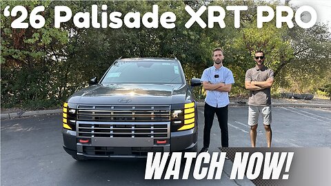 Masterpiece 2026 Hyundai Palisade XRT PRO