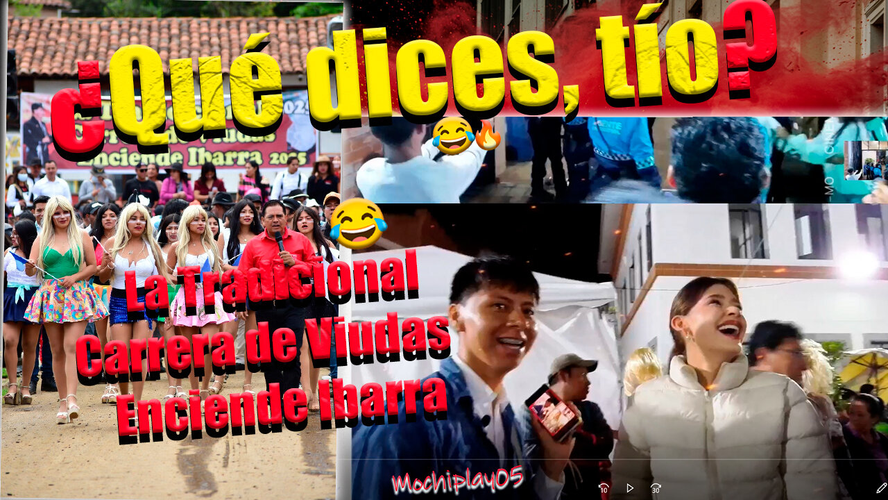 “La Tradicional Carrera de Viudas Enciende Ibarra con la Visita del Popular Ismael Sanches”