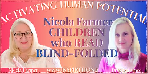 Nicola Farmer CHILDREN who READ BLINDFOLDED
