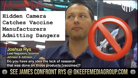 Vaccine Manufacturers Acknowledge Dangers On Hidden Camera