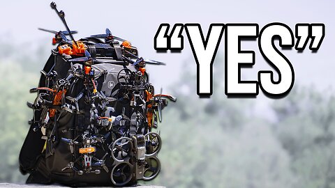 How many drones can YOU carry? IFlight FPV Backpack V2